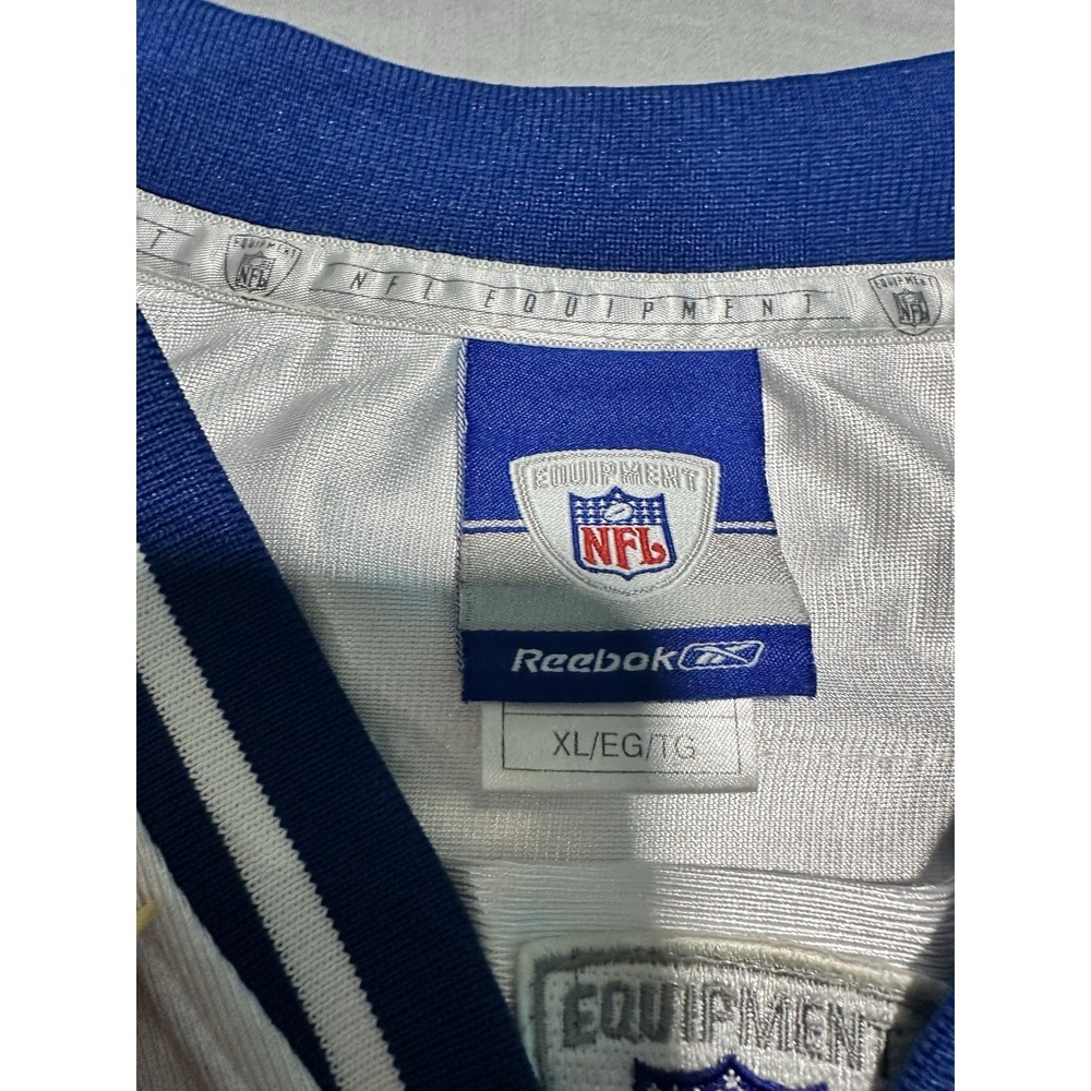 RARE- Reebok - New York Giants - Tiki Barber - #21- 2006 NFL Pro Bowl Jersey- XL - Picture 4 of 7